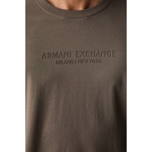 Giorgio Armani тениска basic мъжка от памук (XM001280.AF10361)