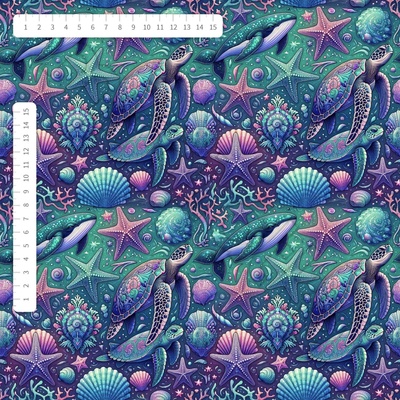 Podmořský svět s korály teplákovina by MIMI [supreme]