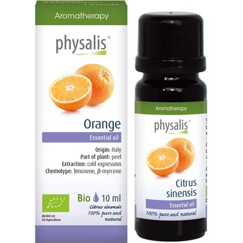 Physalis Етерично био масло, портокал, 10 ml, Physalis (90382)