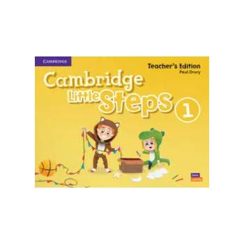 Image 1 of Cambridge Little Steps Level 1 Teacher's Edition | Paul Drury