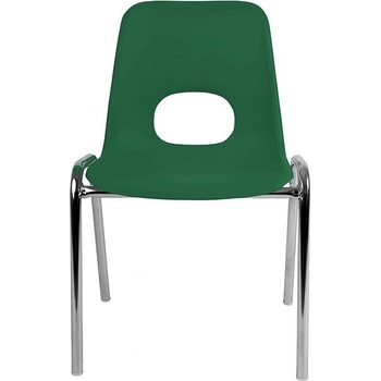 ALBA ČR Dětská židlička 2 ks HELENE zelená 26 cm