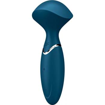 Satisfyer Мини Вълшебник - водоустойчив масажен вибратор (син)