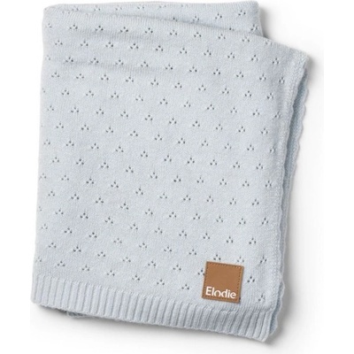 Elodie Details Deka Pointelle Blanket Bermuda Blue