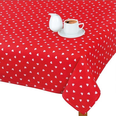 Bellatex Obrus Adela Srdiečka červená 120x140cm