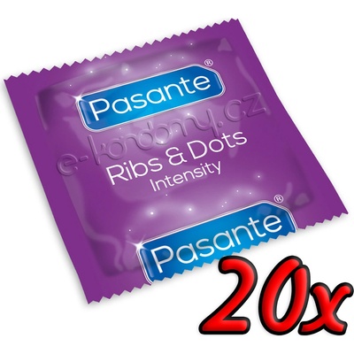 Pasante Ribs & Dots 20 ks