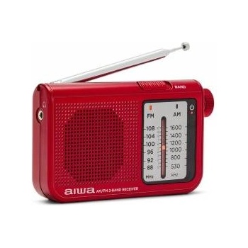 Aiwa Радио преводач Aiwa AM/FM Червен