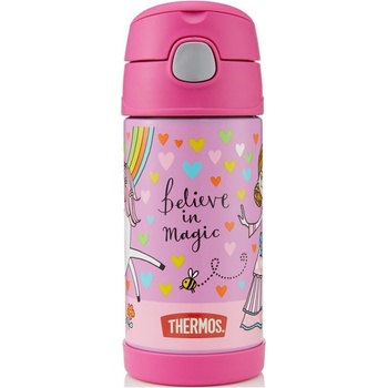 Thermos Termoska FUNtainer so slamkou jednorožec 355 ml