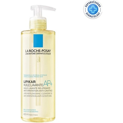 La Roche Posay Zvláčňující relipidační olej do koupele Lipikar Huile Lavante 400 ml