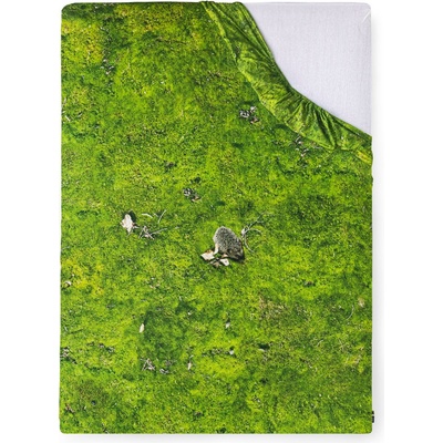Foonka Чаршаф с ластик Hayka горски мъх 160 x 200 см (FS_160X200-M)