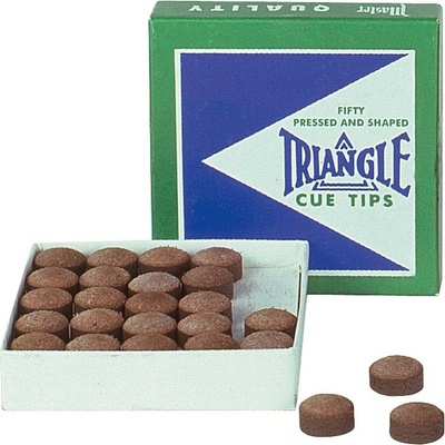 Triangle kůže na tágo 12 mm – Zboží Dáma