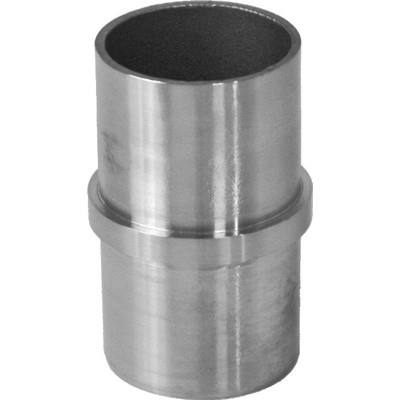 Spojka priama na trubku ø 42,4 mm, brúsená nerez AISI 316