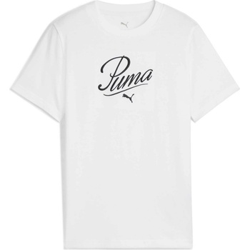 Puma Essentials Script Tee G biela