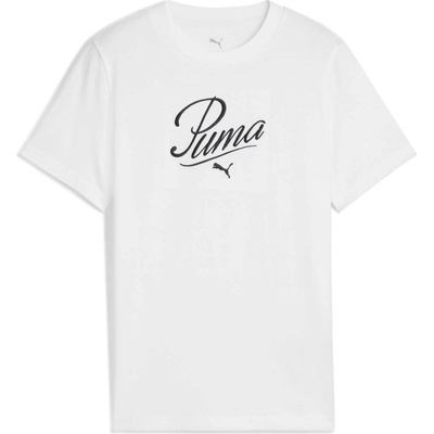 Puma Essentials Script Tee G biela