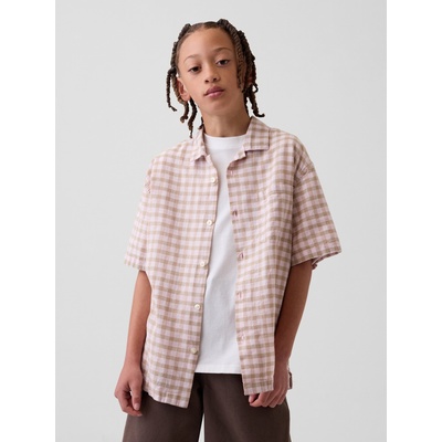 GAP Бебешка ленена риза GAP GAP | Kafyav | Момчешки | XS