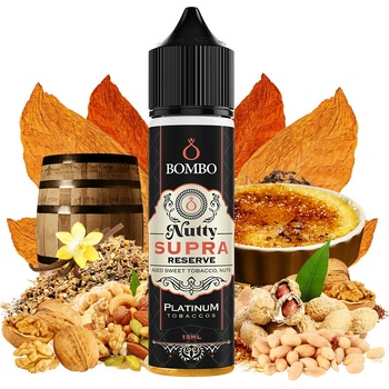 Bombo Platinum Tobaccos Nutty Supra Reserve 15ml/60ml