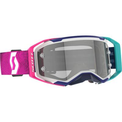 SCOTT Маска Scott Prospect 2.0 Light Sensitive S1-2 Goggles - Stealth Blue / Radiant Pink / Glas: Grey - размер One Size (205-6804-0211)
