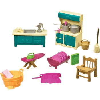 Li′ l Woodzeez Li? l Woodzeez - комплект за игра - кухненски бокс