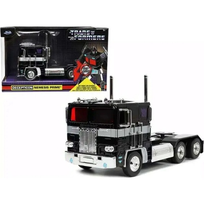 Jada Peterbilt 352 Tractor Truck 3 assi 1979 Nemesis Prime Transformers Black 1:24