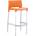 RFG Бар стол RFG Joy, пластмасов, оранжев (035 GIO/ORANGE)