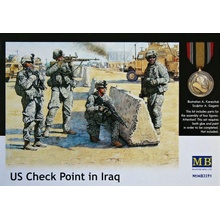 Master Box U.S. Check Point in Iraq 4 fig. MB3591 1:35