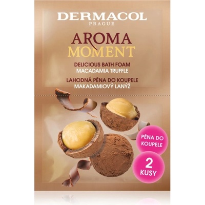 Dermacol Aroma Moment Makadamiový lanýž pěna do koupele 2 x 15 ml – Zboží Mobilmania