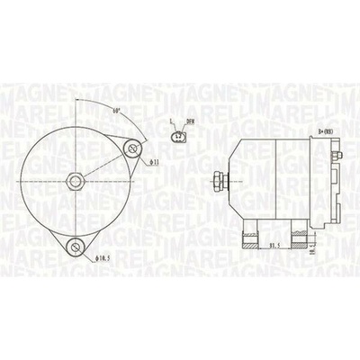 generátor MAGNETI MARELLI 063731915010