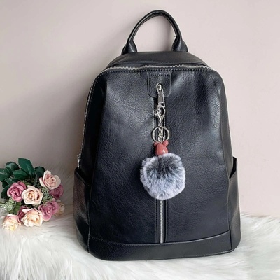 Дамска Черна Раница - Модел 7347