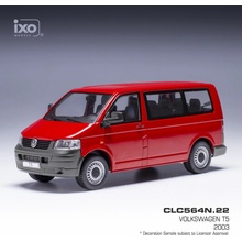 IXO Volkswagen Transporter T5 2003 Červená 1:43