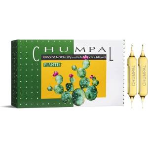 Artesania Agricola Сок от Нопал кактус - Nopal Plantis, 20 ампули х 10 ml Artesania (038569 (083011) AA)