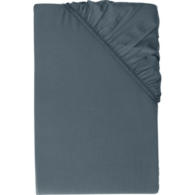 Livarno Napínací prostěradlo z bambusové viskózy Premium tmavě modré 90-100x200