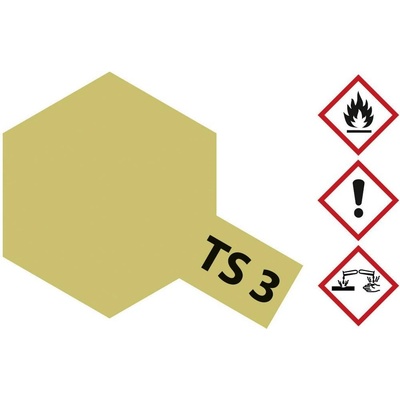 Tamiya akrylová farba béžová TS-3 nádoba so sprejom 100 ml