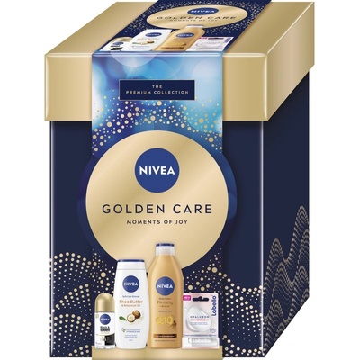 Nivea Golden Care подаръчен комплект за подхранване и хидратация