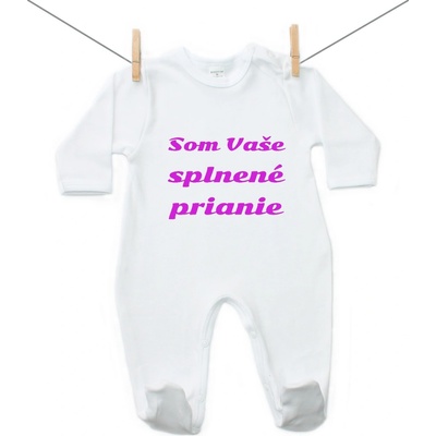 Overal Splnené prianie Ružová