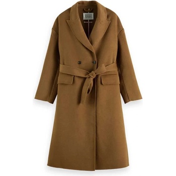 Scotch & Soda Палто Scotch & soda 178077 coat - Brown (Tobacco)