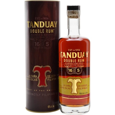 Tanduay Double Rum 16&5l 40% 0,7 (tuba)