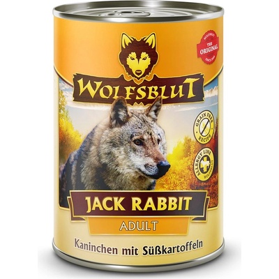 Wolfsblut Jack Rabbit Adult králik a sladké zemiaky 395 g