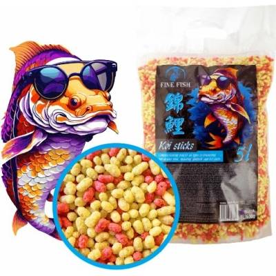 Fine Fish Koi Sticks Duo Mix 5 l, 600 g
