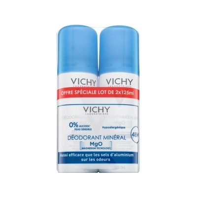 Vichy дезодорант 48H Mineral Deodorant 2 x 125 ml
