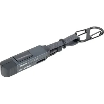 Image 1 of TROIKA Кабел за зареждане/ключодържател Troika-SPEEDY TO GO (CBL60/TI)