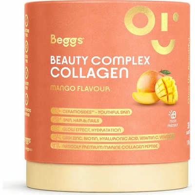 BEGGS Beauty and Glow Collagen Mango 30x 5,7 gramov