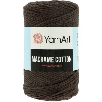 YarnArt Macrame Cotton 769 tmavo hnedá