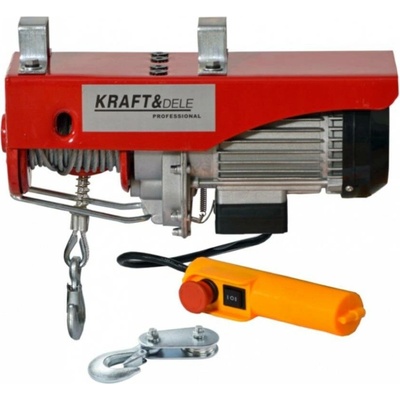 Elektrický lanový naviják 230V 400/800kg, Kraft&Dele KD1526