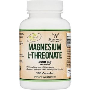 Double Wood Supplements Magnesium L-Threonate 77 mg | Magtein® [120 капсули]