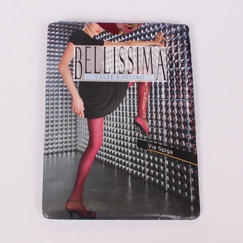 Image 1 of Чорапогащник в бордо с ефектни цветя