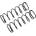 Team corally - Shock Spring - Hard - Buggy Front - 1.8mm - 75-77mm - 2 pcs C-00180-628 (C-00180-628)