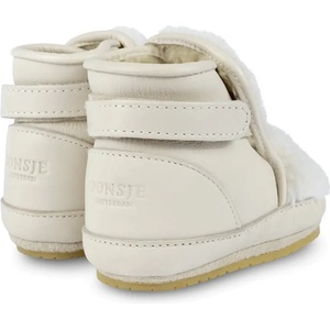 Donsje Бебешки кожени обувки Richy Booties Polar Bear (1033801)