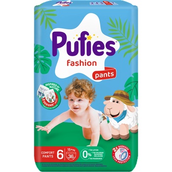 pufies Бебешки гащи Pufies fashion размер 6 - 36 броя