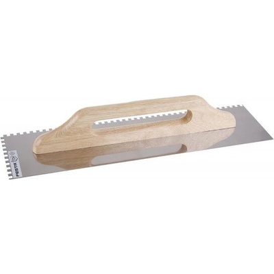 Hladítko nerez e zub 6 mm Festa – 500 × 130 mm