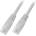 MegaD RJ45 Patch cable U/UTP, Cat. 6, PVC, CCA, grey (K8100GR.7,5)