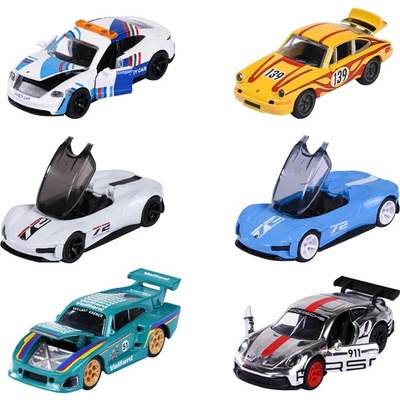 Majorette Autíčko Porsche Motorsport Deluxe, 6 druhů